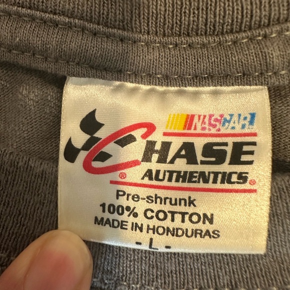 Tony Authentics Stewart Chase All Over Print NASCAR T-Shirt Men's L - Picture 5 of 10